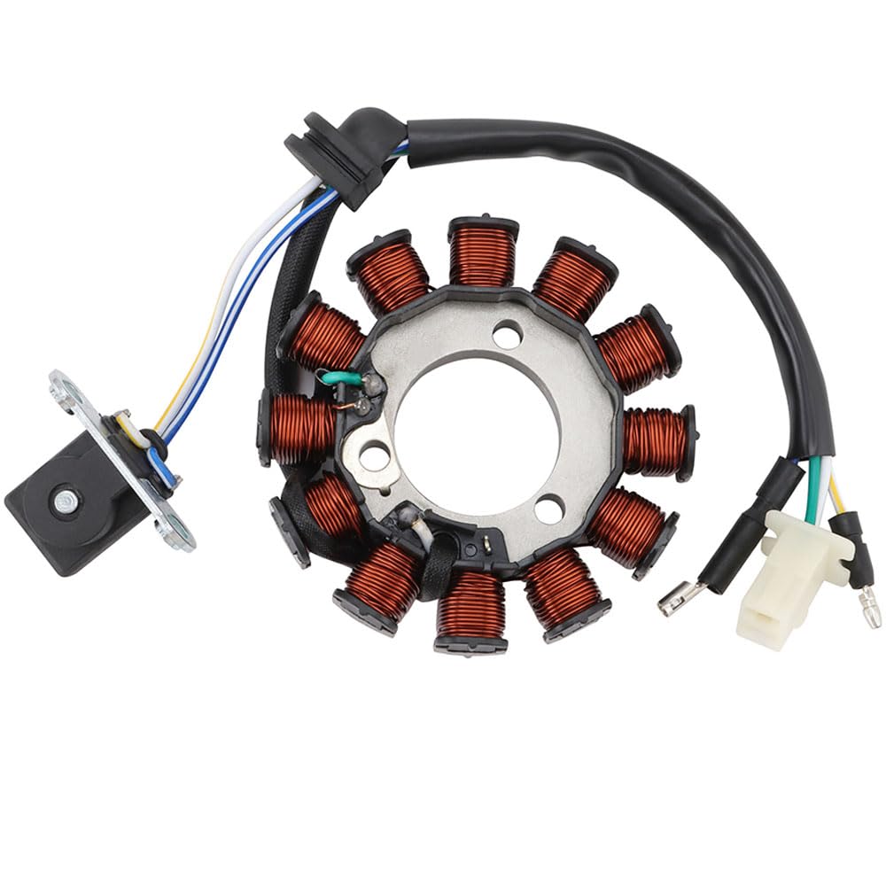 LOCCHEN 1Stücke 12Coil Motorrad Elektromagnetische Motor Stator Spule Zubehör Zündung Magneto Stator Spule Für Honda CBF125 2008-2015 31120-KWF-941 von LOCCHEN