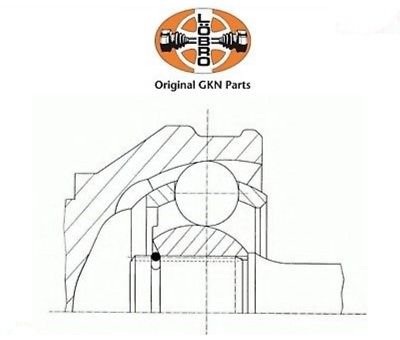 GKN 305451 Gleichlaufgelenk aussen von LOEBRO