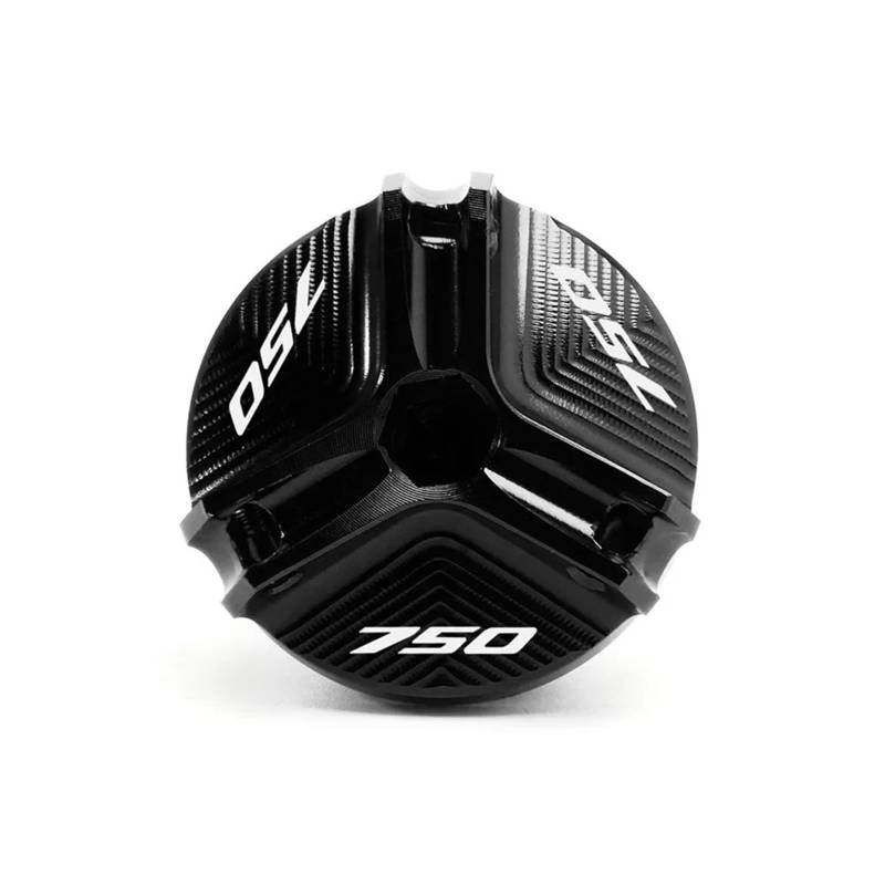 Für HON@&DA Forza 750 FORZA750 2020 2021 2022 2023 2024 Motorrad-Bremsflüssigkeitsbehälterdeckel, Tankeinfülldeckel, Motoröleinfülldeckel(1 oil cap-Black) von LOFIRY