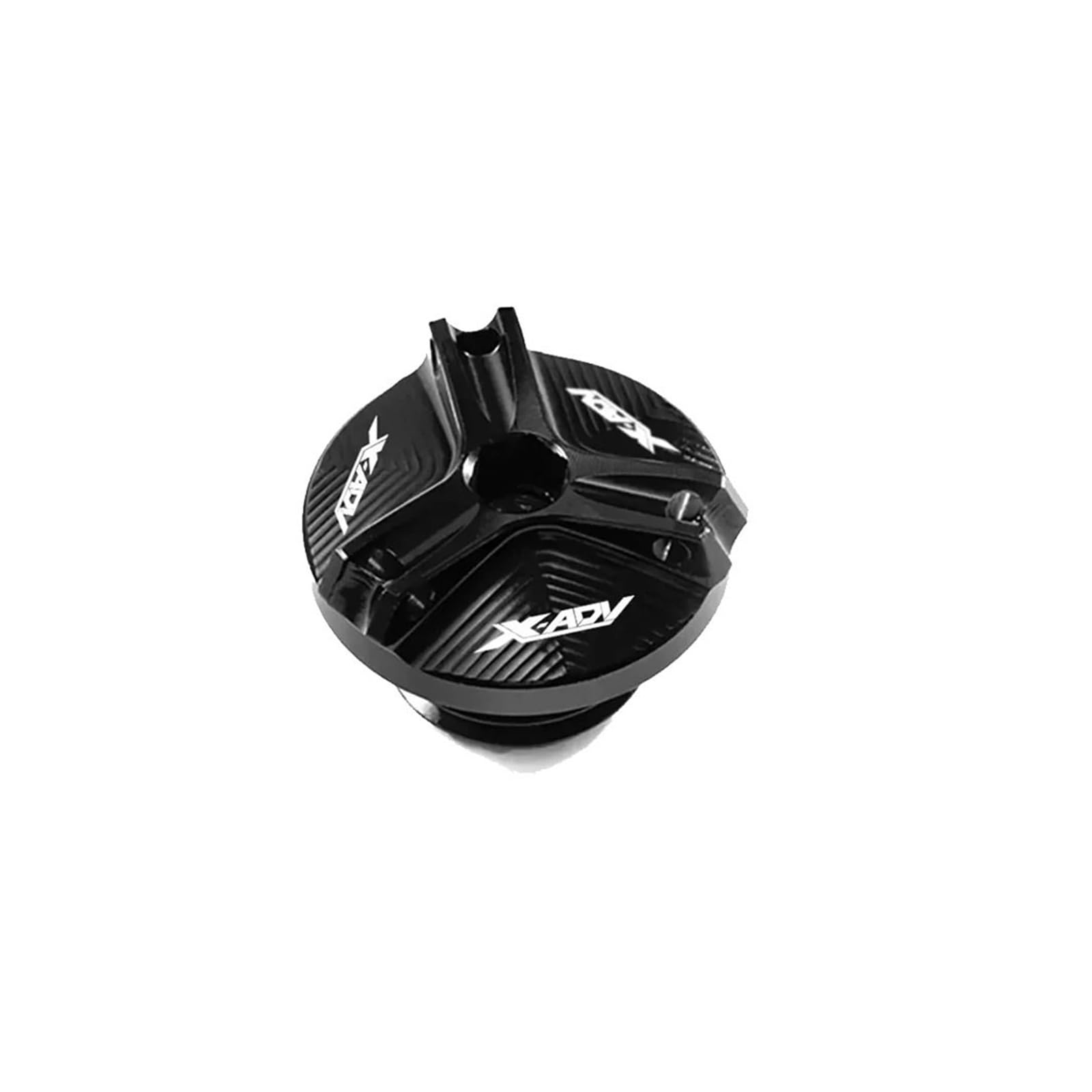 Für HON@&DA XADV 750 X-ADV 750 X ADV 300 750 1000 2017-2023 Motorradzubehör Vorderer Bremsflüssigkeitstankdeckel Einfüllöffnungsdeckel(Oil Filler Cap-Black) von LOFIRY