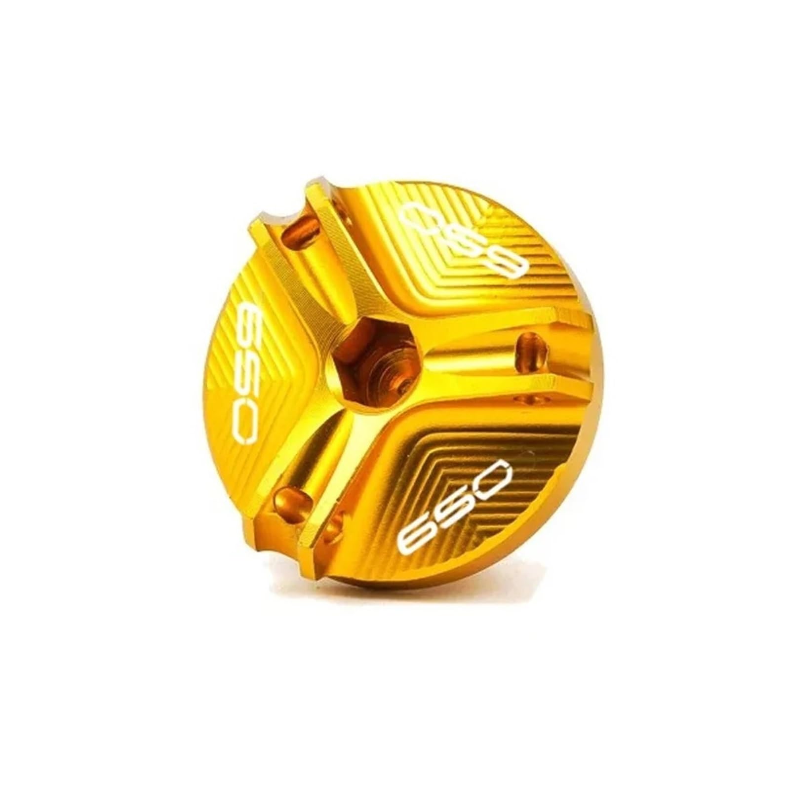 Für Ka@&wasaki Z650 Ninja 650 Z 650 Motorradzubehör, Hintere Vordere Bremsflüssigkeitsdeckel, Öleinfülldeckel, Schalterknopf(Oil Filler Cap-Gold) von LOFIRY