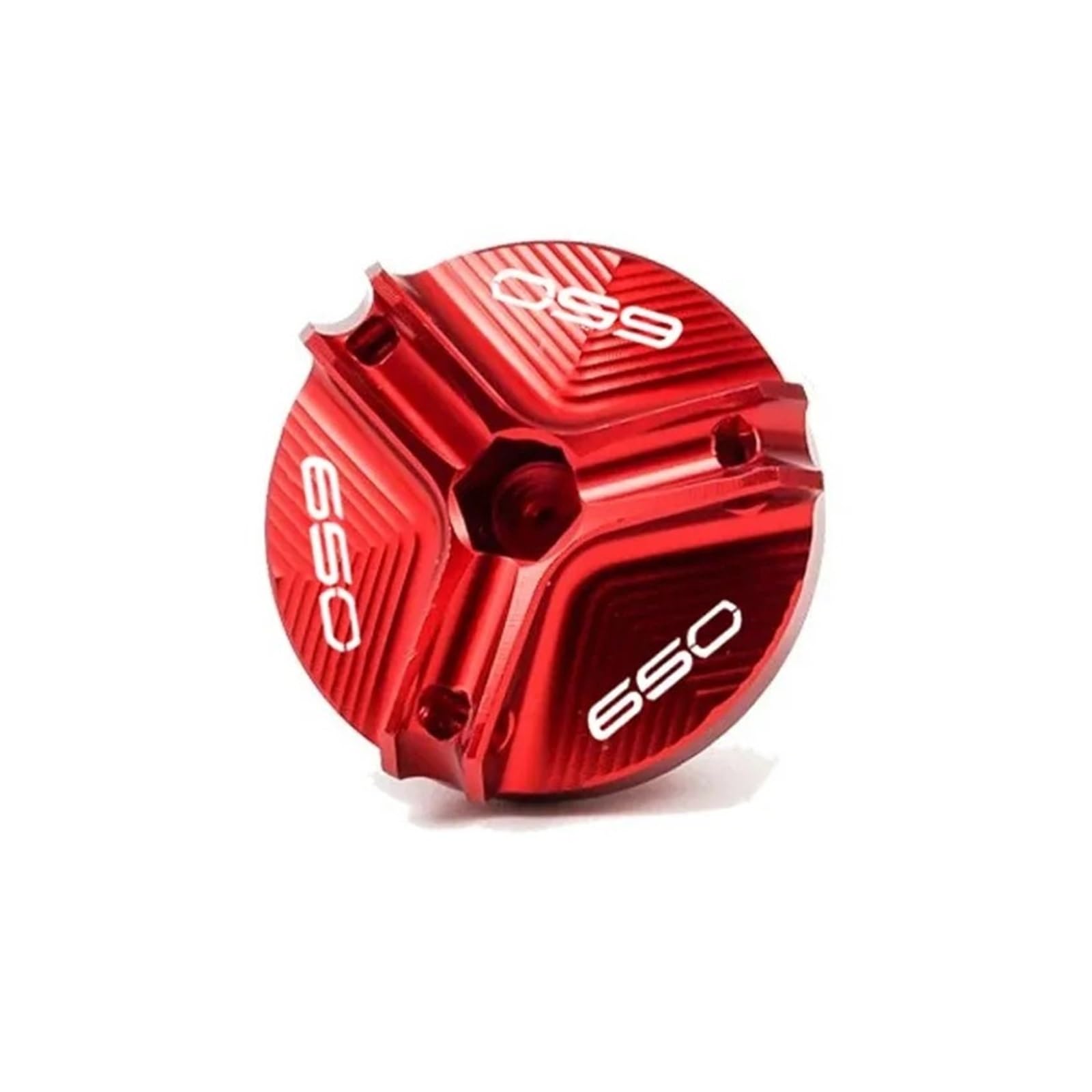 Für Ka@&wasaki Z650 Ninja 650 Z 650 Motorradzubehör, Hintere Vordere Bremsflüssigkeitsdeckel, Öleinfülldeckel, Schalterknopf(Oil Filler Cap-Red) von LOFIRY