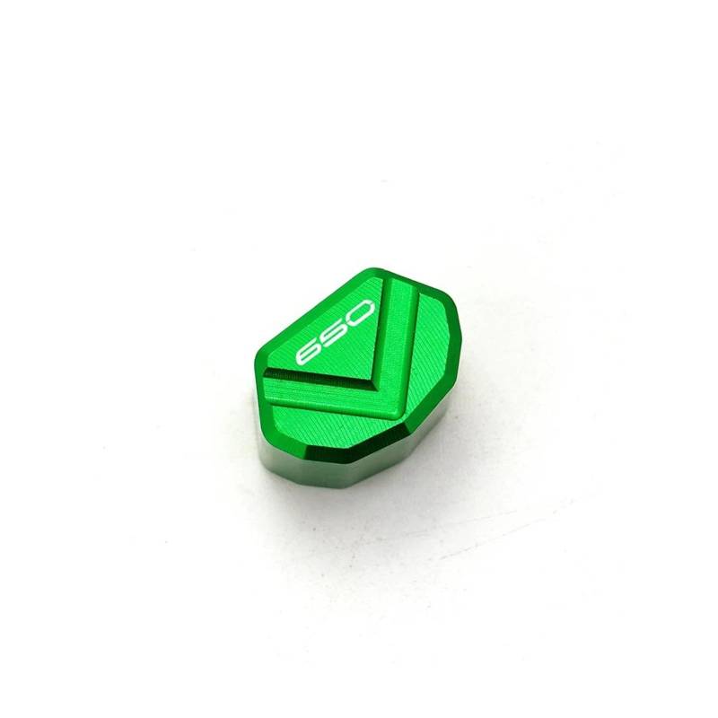 Für Ka@&wasaki Z650 Ninja 650 Z 650 Motorradzubehör, Hintere Vordere Bremsflüssigkeitsdeckel, Öleinfülldeckel, Schalterknopf(Switch Cap-Green) von LOFIRY