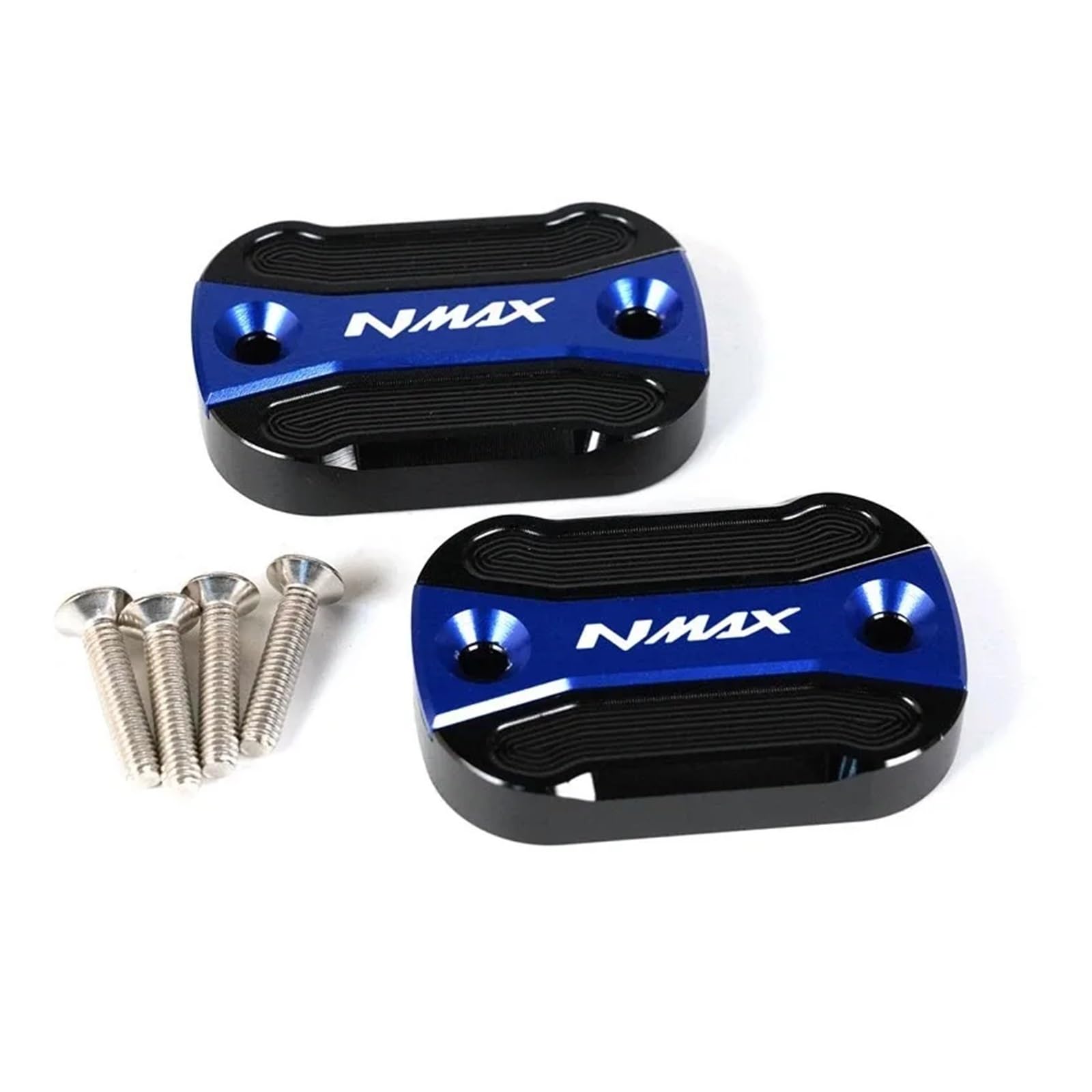 Für YA@&MAHA NMAX 155 125 N-MAX 155 125 2015-2022 2023 2024 Tankdeckel Für Vordere Und Hintere Bremse Von Motorrädern(Reservoir Caps-Blue) von LOFIRY