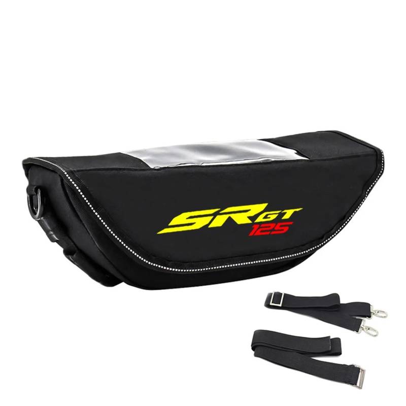 LOFIRY Fahrradtasche Rahmen Wasserdicht Rahmentasche Bike Für Aprilia SR GT 125 wasserdichte Tasche Für Motorradzubehör, Aufbewahrung, Lenkertasche, Reise-Werkzeugtasche (Color : A) von LOFIRY