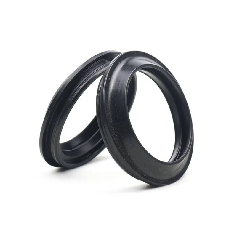 43X55X9,5/10,5 Motorcycly Zubehör Vorderradgabel Stoßdämpfer Öl Dichtungen for VTR1000F VT-R1000F 98-05(Oil seal) von LOFLRCFE