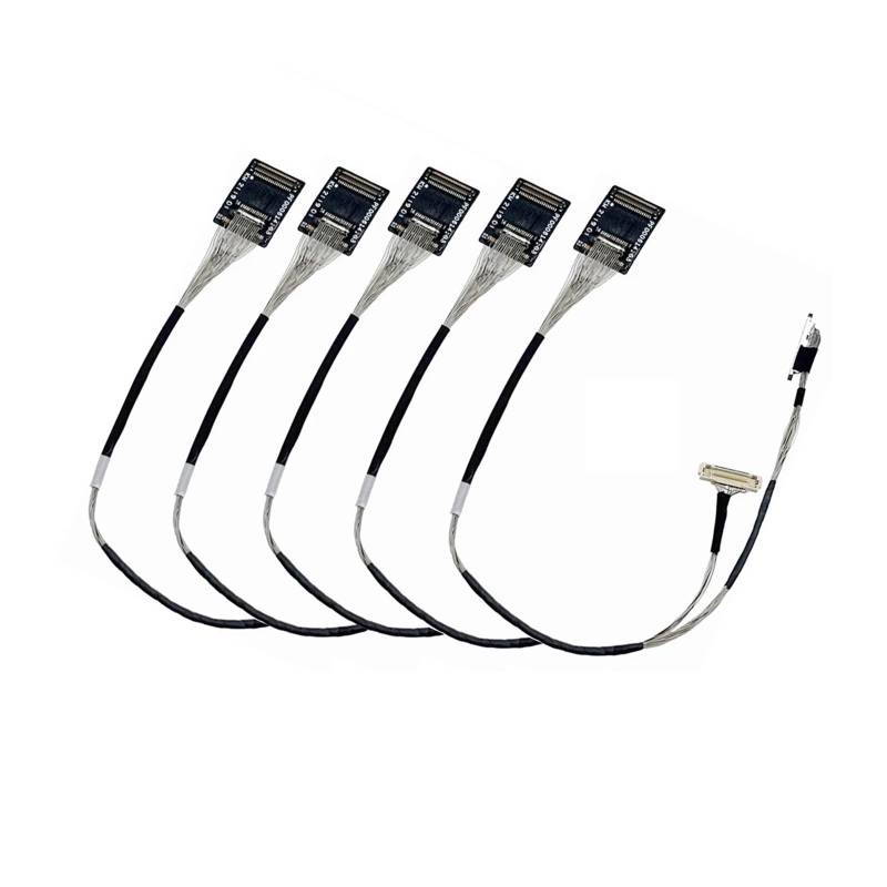 GIM-bal 3-in-1 Flexibles Flachkabel for DJ Mav Mini 2 Kamera P-TZ Signalkabel Testwerkzeug Gummilinse Glaskappenabdeckung(5pcs ptz Cable) von LOFLRCFE