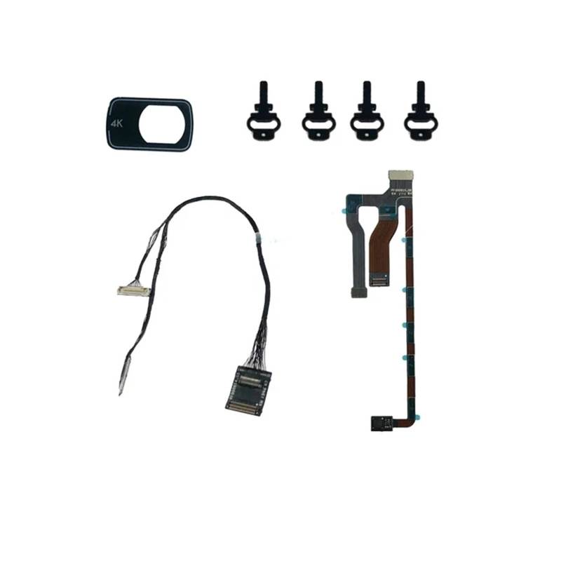 Kamera Teile for DJ Mini 1/2/SE Ptz Flache Kabel Tester Gimbal Gehäuse Objektiv Glas Gummis Drone ersatzteil(1 Set for Mini 2) von LOFLRCFE