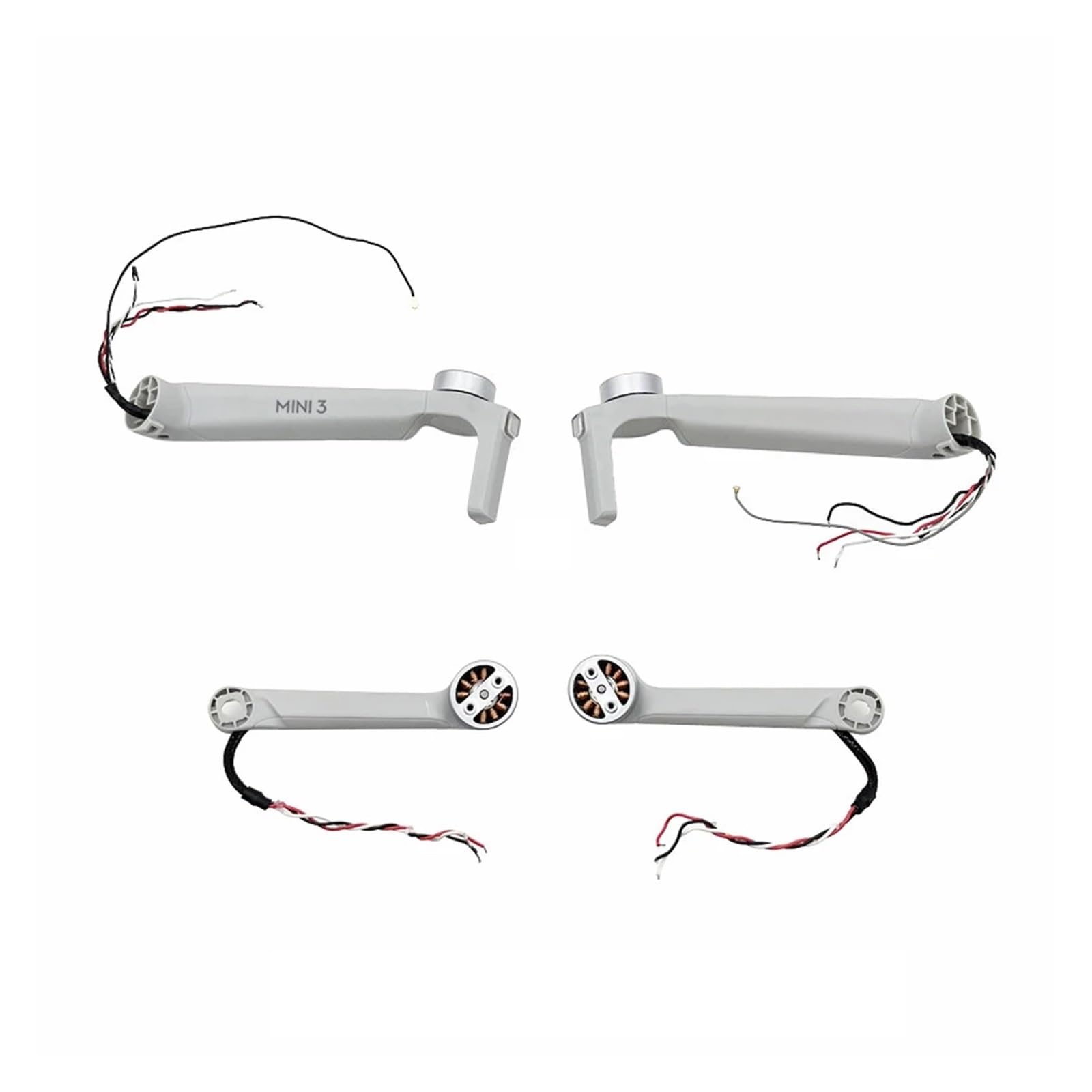 Motorarme for DJ Mini 3 Vorne Hinten Rechts Links Arm mit Antenne Kabel Drone Ersatz Ersatzteile(1 Full Sent) von LOFLRCFE