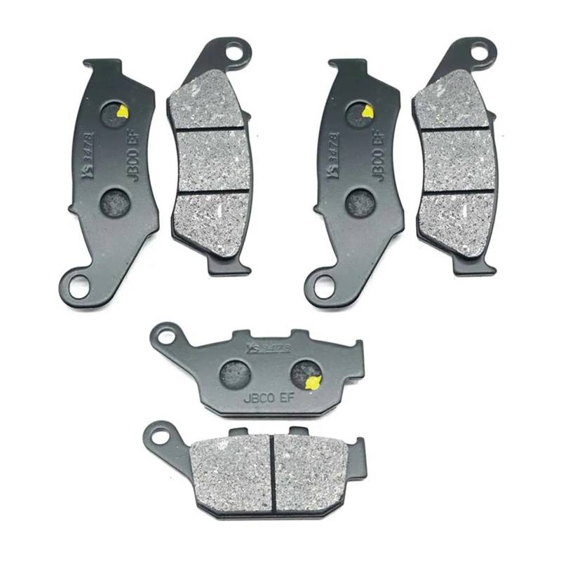 Motorrad Vorne und Hinten Bremsbeläge Set Kit teile for H-DA TRANSA 700 XL700 2008 2009 2010 2011 2012 XL transa700(Whole Set) von LOFLRCFE