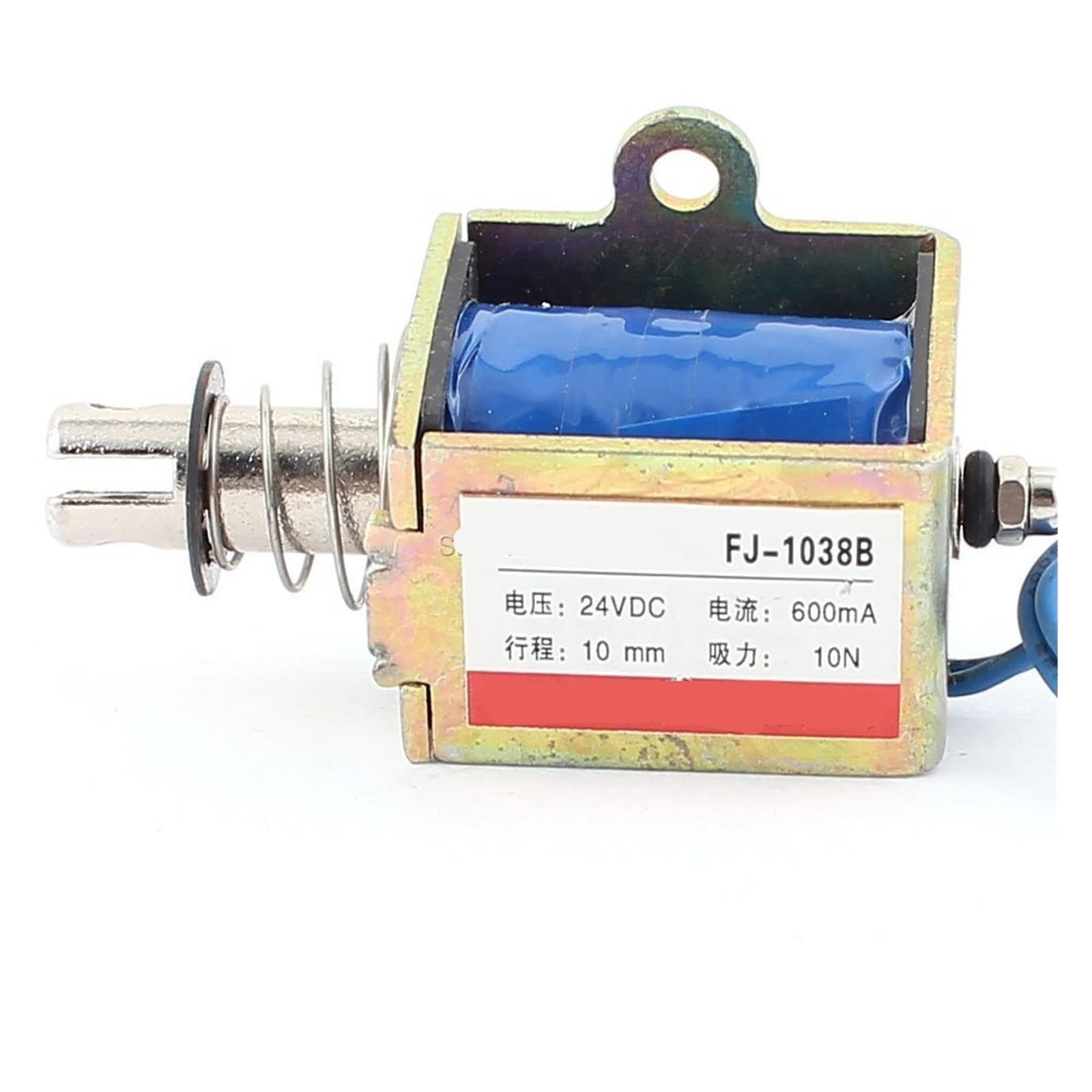 FJ-1038 Push Pull Type DC DIY Electromagnet Magnets Solenoid 10mm 10N DC 24V 0.6A Motor Drivers von LOFWSGPRX