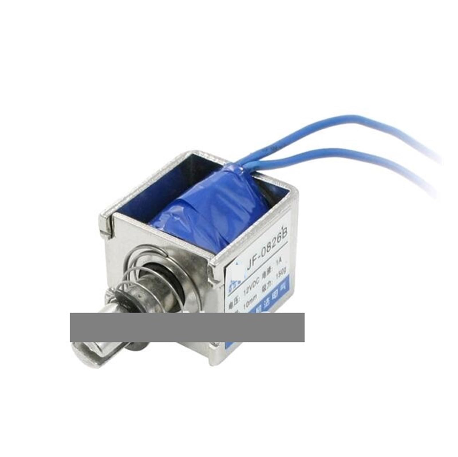 JF-0826B 1A DC 12V Push Action Type Open Frame Linear Solenoid Electromagnet Motor Drivers von LOFWSGPRX