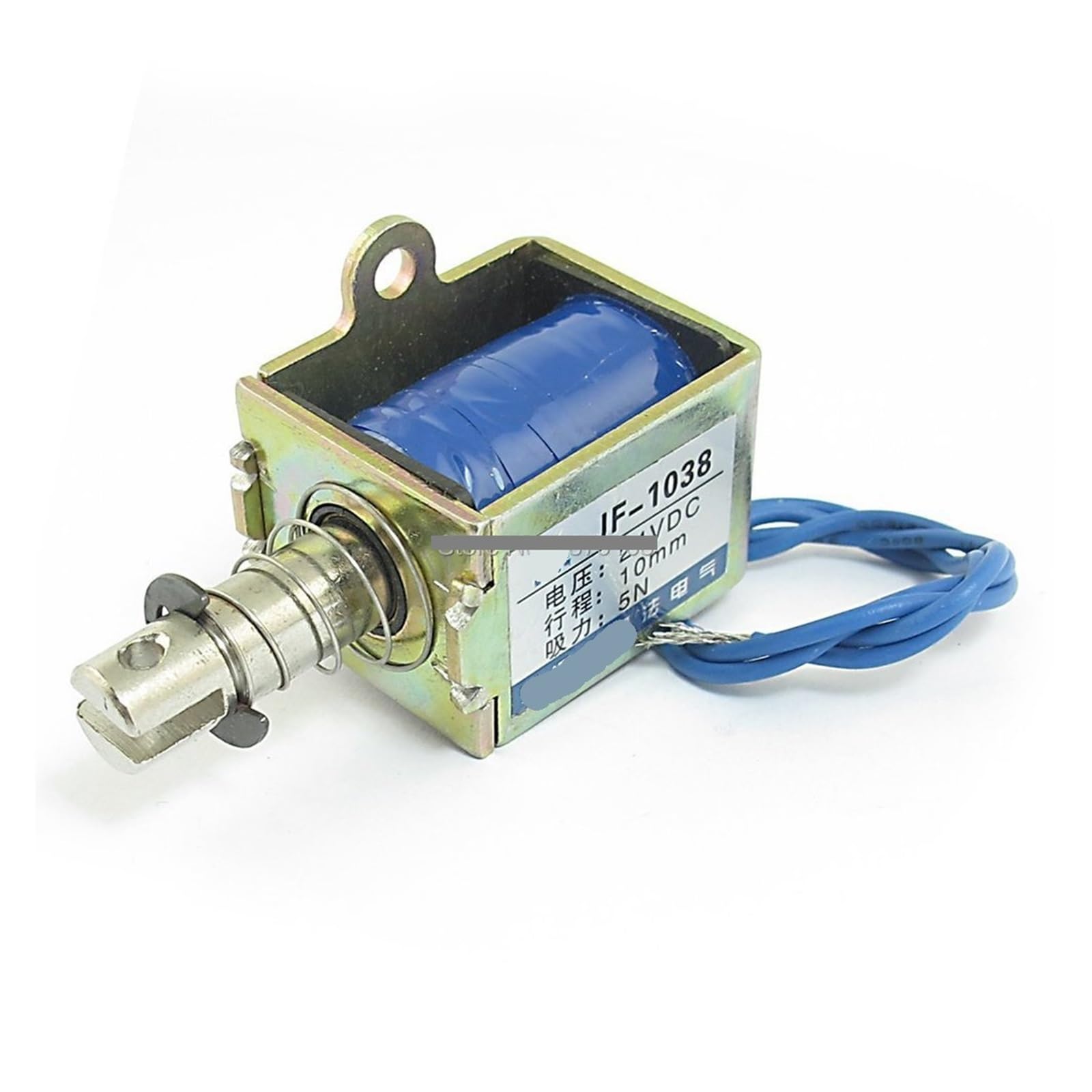 Jf-1038 DC 24V 10mm 5N Pull Open Form Coil DC Solenoid Electromagnet Actuator Motor Drivers von LOFWSGPRX