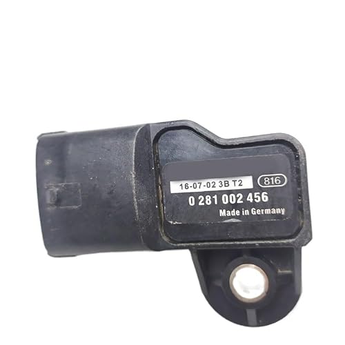 Drucksensorschalter Ansaugdrucksensor 0281002456 gepasst Kompatibel mit Volkswagen Kompatibel mit Nissan Kompatibel mit Cummins Kompatibel mit Fiat Kompatibel mit Mercedes Benz Kompatibel mit Bosch von LOGEA