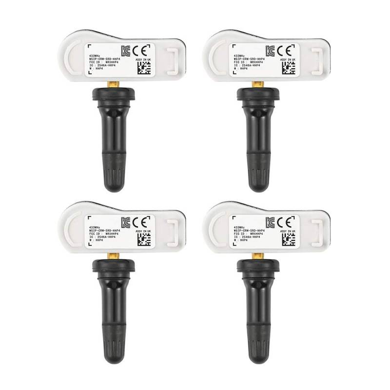 LOGEA Drucksensorschalter Reifendruck-Überwachungssysteme 52933C1100 TPMS-Sensor Car Styling Standard-Autoreifen-Druck 52933-C1100 Kompatibel mit Hyundai Tucson Creta (Color : Four Pieces) von LOGEA