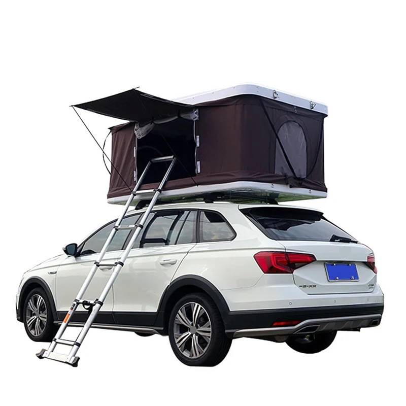 DIY faltbares 4x4 Wd SUV Pop-up offene Outdoor Canvas Campingbox ABS automatische Hartschale Dach Autodachzelt von LOHBJCD