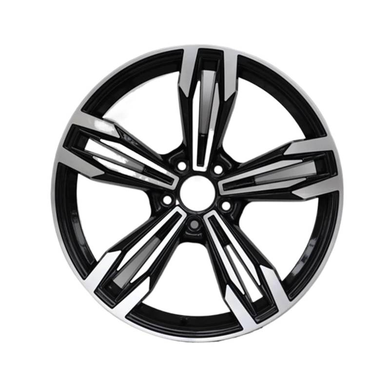 LOHBJCD 14 15 16 17 18 19 20 Zoll 5x114,3 5x120 Rennwagen-Leichtmetallfelgen glänzend schwarze Felgen for 5x112 Benz 5x120 kompatibel for Bmw 5x130 kompatibel for Bentley(19) von LOHBJCD