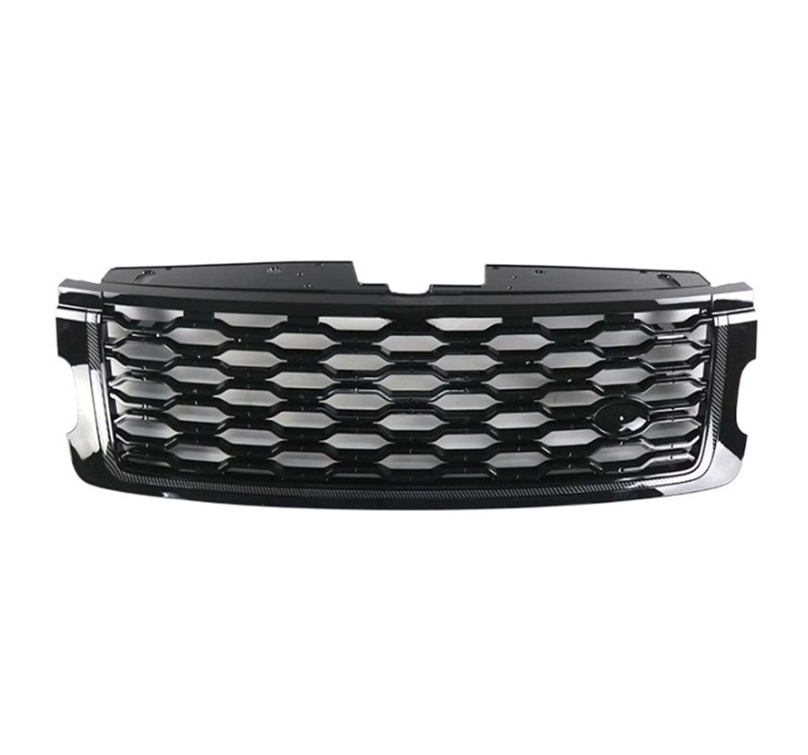 LOHBJCD Auto Grille Carbon Faser Stil Kompatibel for Land Rover Range Rover Vogue 2018 2019 2020 2021 2022 Front Stoßstange Grill auto Zubehör von LOHBJCD