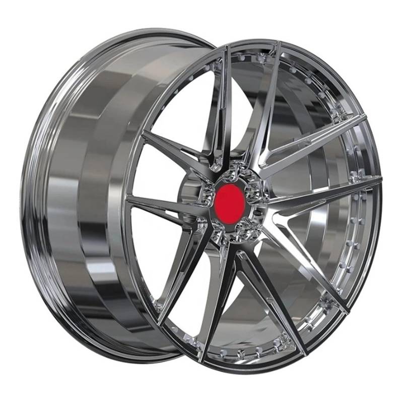 LOHBJCD Autofelge 6061-T6 Aluminium-Schmiederad, kundenspezifische 2-teilige Leichtmetall-Autofelgen 5x112(22) von LOHBJCD