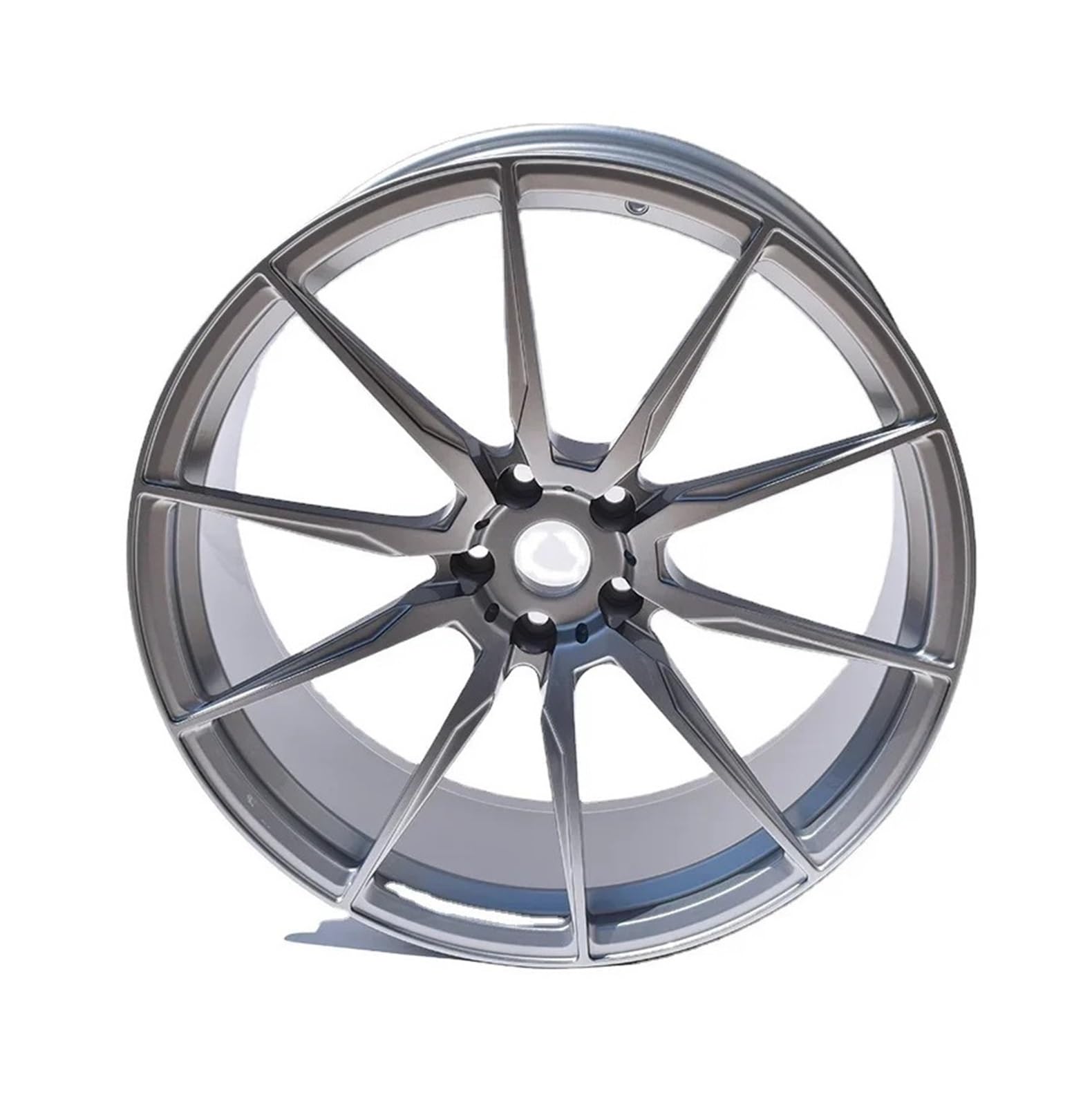 LOHBJCD For 21 x 9,5 silberne Autofelgen aus geschmiedetem Aluminium, 5 x 112 Custom-Felge von LOHBJCD