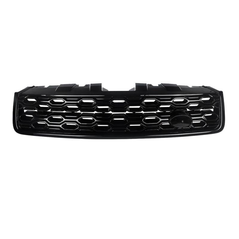 LOHBJCD Kompatibel for Land Rover Discovery Sport 2016 2017 2018 2019 Front-Lufteinlassgitter, glänzend schwarz von LOHBJCD