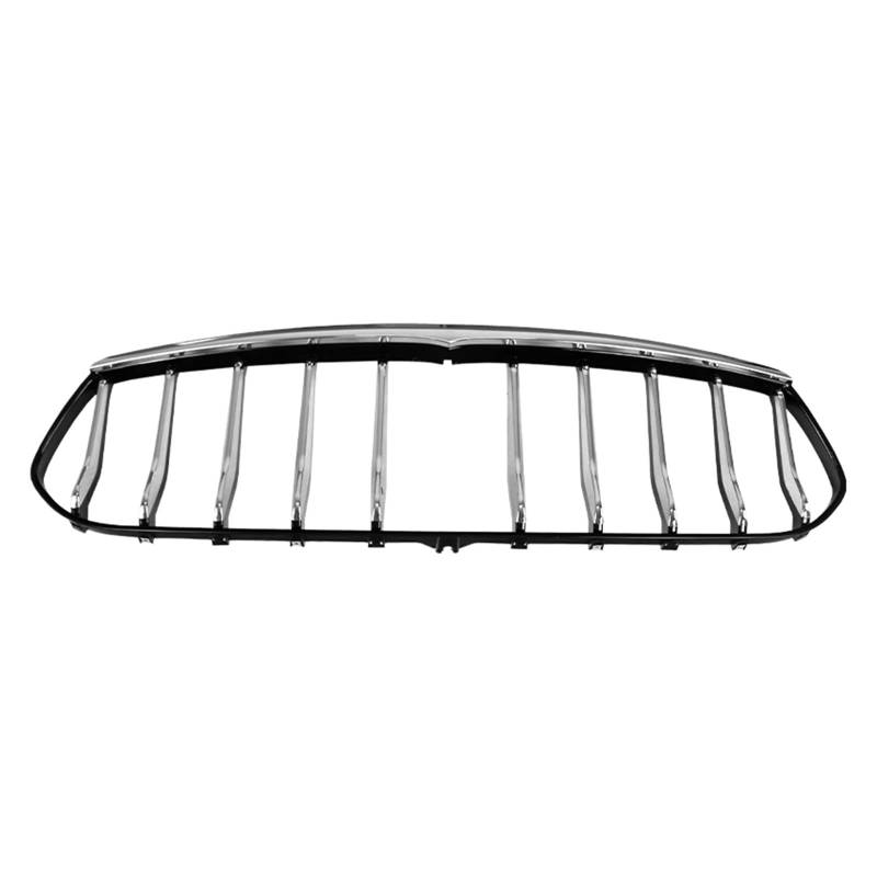 LOHBJCD Kompatibel for Maserati Quattroporte 2017, Frontstoßstange, ABS-Grill, Galvanik-Grill, geeignet for verchromten Haubengrill von LOHBJCD