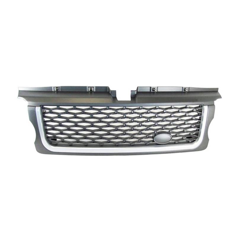 LOHBJCD Kompatibel mit Land Range Sport Rover L320/L 320 2005 2006 2007 2008 2009 Auto Frontstoßstangengrill Mittelteil Außenstyling Oberer Grill(Gray Siver Silver) von LOHBJCD