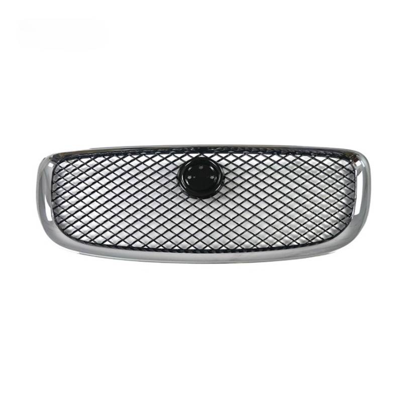 LOHBJCD Mittlerer vorderer Stoßstangengrill, oberer Grill, kompatibel for Jaguar(Black) von LOHBJCD