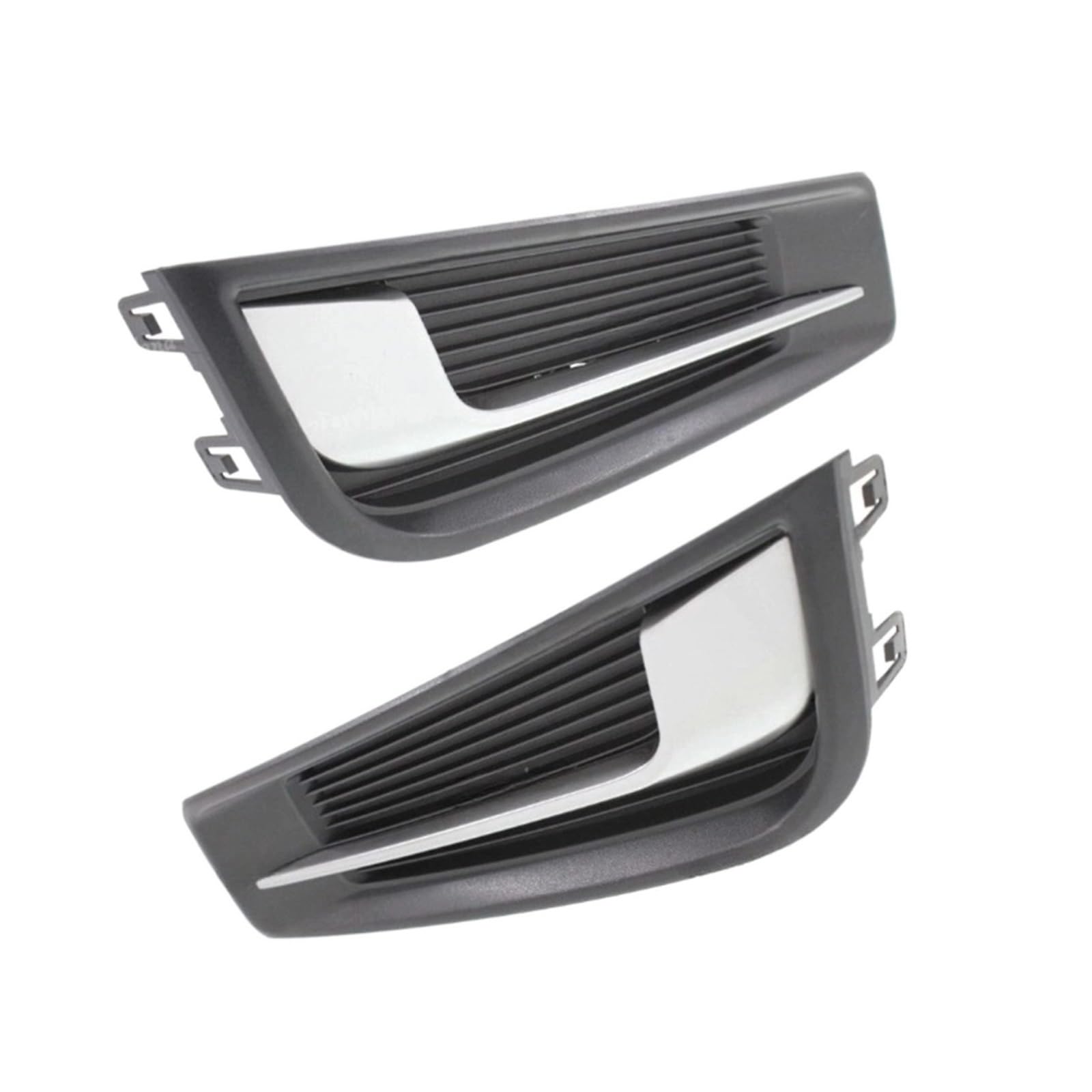 LOHBJCD Paar Vorne Links Rechts Stoßstange Äußere Lünette Abdeckung Grille Kunststoff 20901630 20901631 Kompatibel for Cadillac XTS 2013 2014 2015 2016 2017 von LOHBJCD