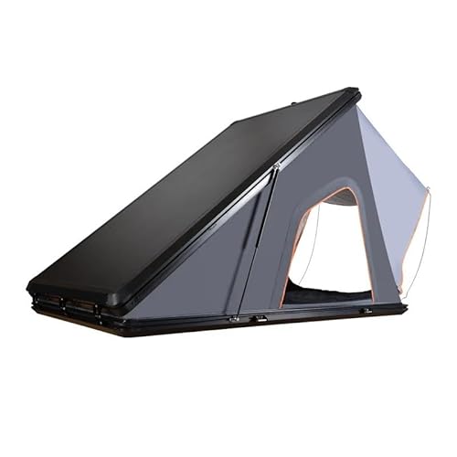 Outdoor-Zelt Aluminium Triangle Shell Camping SUV Dachzelt Hartschale Camping Auto Dachzelt Hartschale von LOHBJCD