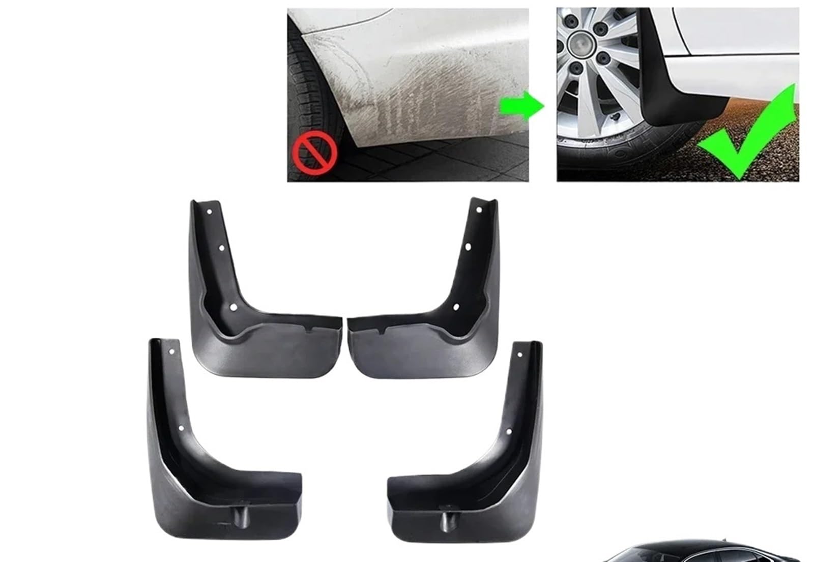 Auto-Kotflügel/Passend for VW Volkswagen Passat Nms 2012~2018 Kotflügel, Schmutzfänger, Schmutzfänger, Spritzschutz, Autozubehör 2013 2014 2015 2016 2017 Radlauf Verbreiterung Kotflügel Schmutzfänger von LOHWSTRFG