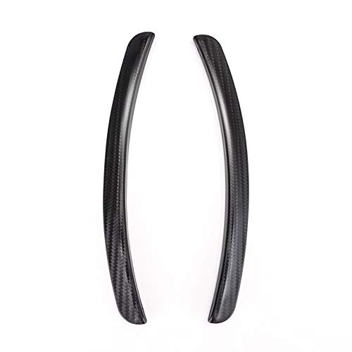 Auto-Kotflügel 2 stücke 24,5 cm Universal Auto Carbon Fiber Kotflügelverbreiterungen Schmutzfänger Spritzschutz Bogen Rad Augenbraue Lippe for Auto Lkw SUV Kotflügel Radlauf Verbreiterung Kotflügel Sc von LOHWSTRFG