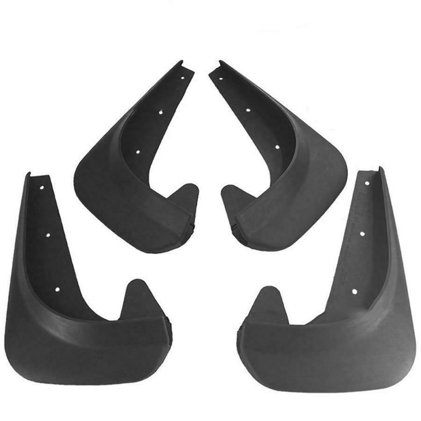 Auto-Kotflügel 4 teile/satz Universal Auto Vorne Hinten Schmutzfänger Schmutzfänger Flap Splash Guards Kotflügel for Die Meisten Fahrzeuge Auto Zubehör Radlauf Verbreiterung Kotflügel Schmutzfänger Un von LOHWSTRFG