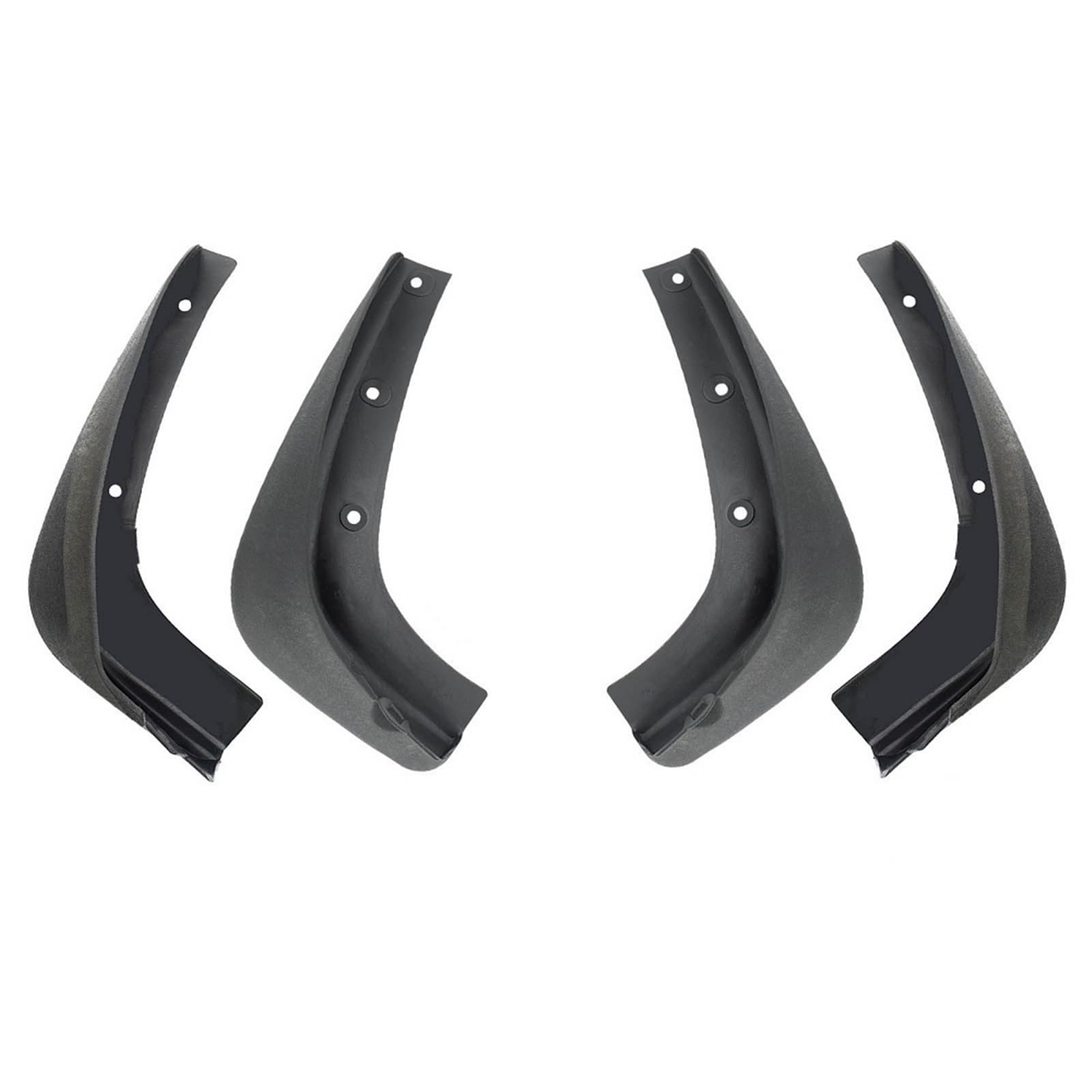 Auto-Kotflügel 4x Auto-Schmutzfänger, Spritzschutz, Schmutzfänger, Vorderrad, Hinterrad, Reifen, Schmutzfänger, Schutzabdeckung, passend for Nissan Note E11 Gen 1 2004–2011 Radlauf Verbreiterung Kotfl von LOHWSTRFG