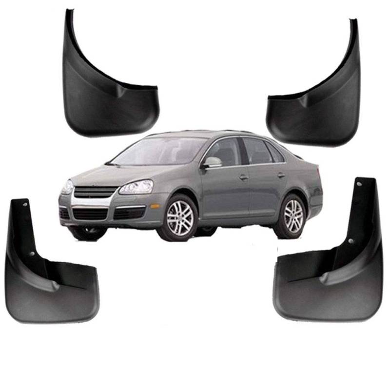 Auto-Kotflügel Passend for VW Jetta Mk5 A5 Bora 2006-2010 Schmutzfänger Spritzschutz vorn hinten Schmutzfänger 2007 2008 2009 2011 Kotflügelsatz Schmutzfänger Radlauf Verbreiterung Kotflügel Schmutzfä von LOHWSTRFG