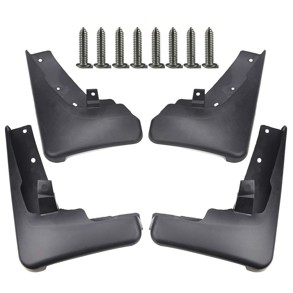 Auto-Kotflügel Spritzschutz, Schmutzfänger, Kotflügel, Kotflügel-Set, geformte Auto-Schmutzfänger, passend for Nissan X-Trail T31 2008–2013, 2009, 2010, 2011, 2012 Radlauf Verbreiterung Kotflügel Schm von LOHWSTRFG