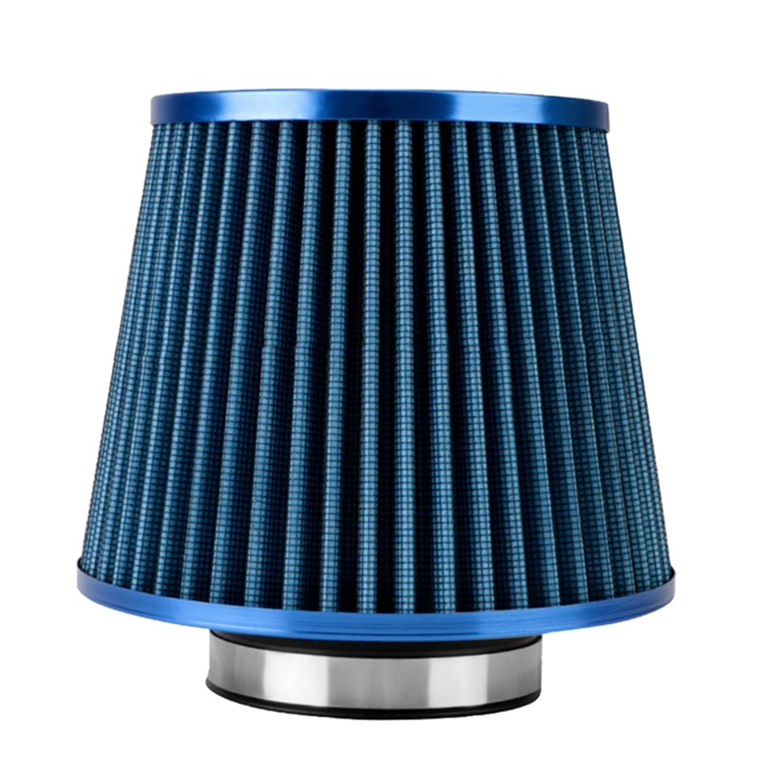 Auto-Luftfilter 76Mm Luftfilter Pilzkopf Filter Abgasfilter Ansaugfilter Universal Autozubehör Luftfilter Für PKW(Blue) von LOHWSTRFG