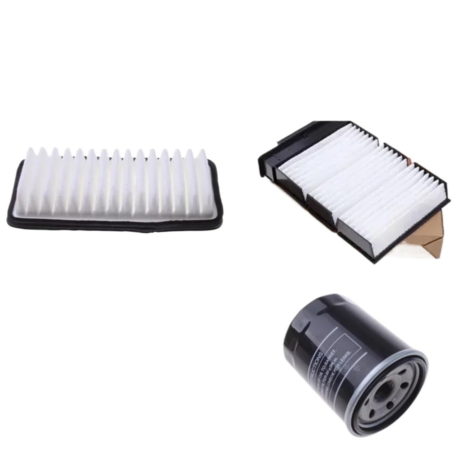 Auto-Luftfilter Auto Luft Öl Filter Klimaanlage Filter/Fit for JAC J2 Luftfilter Für PKW(Three-cylinder-01) von LOHWSTRFG