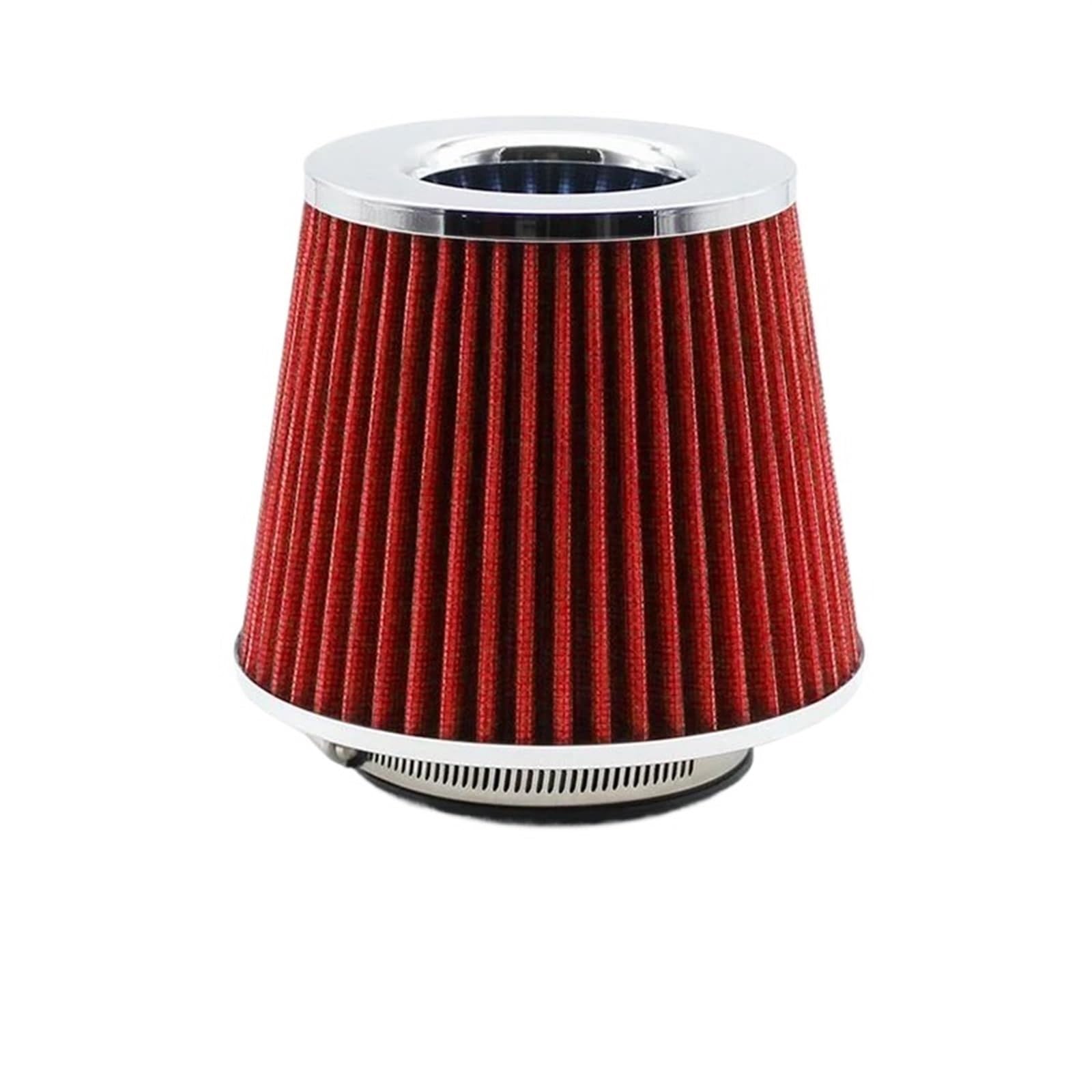 Auto-Luftfilter Auto-Luftfilter, 63,5/70/76/80 mm, universell, 5-in-1, waschbar, Automotor-Lufteinlass, hoher Durchfluss, professionelle Auto-Ersatzteile Luftfilter Für PKW(5 in 1 Black) von LOHWSTRFG