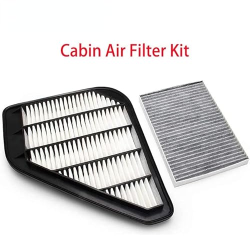 Auto-Luftfilter Autokabinen-Klimaanlagenfilter, Motorluftfilter OEM Nr. 15278634 20958479 / Passend for Buick Enclave 3.6L Traverse GMC Autoteile Luftfilter Für PKW(Air filter 2 set) von LOHWSTRFG