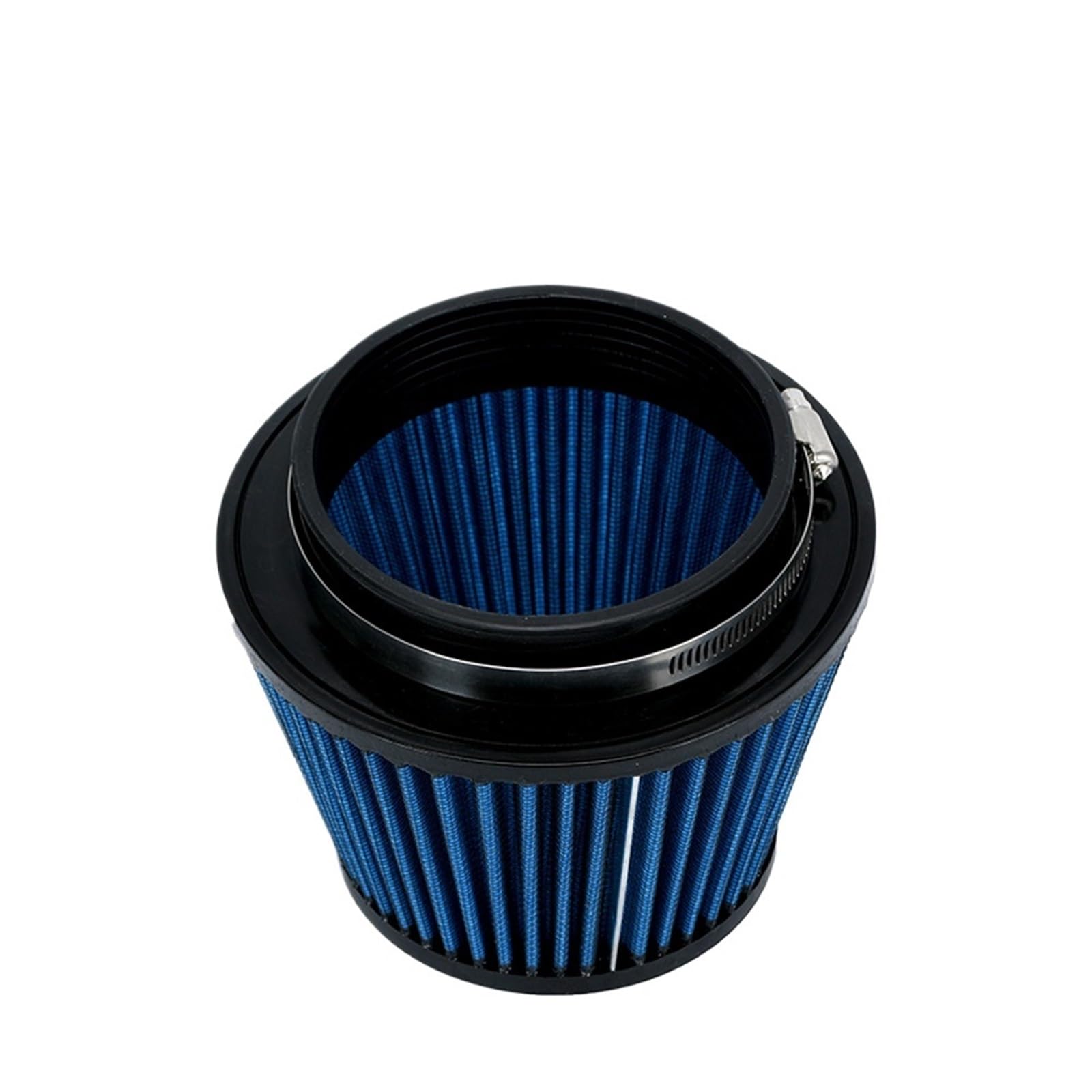 Auto-Luftfilter Universal High Flow Inlet Auto Kaltlufteinlass Luftfilter Reiniger Rohr Modifizierter Roller 4,5 Zoll/115 mm Blau Luftfilter Für PKW von LOHWSTRFG