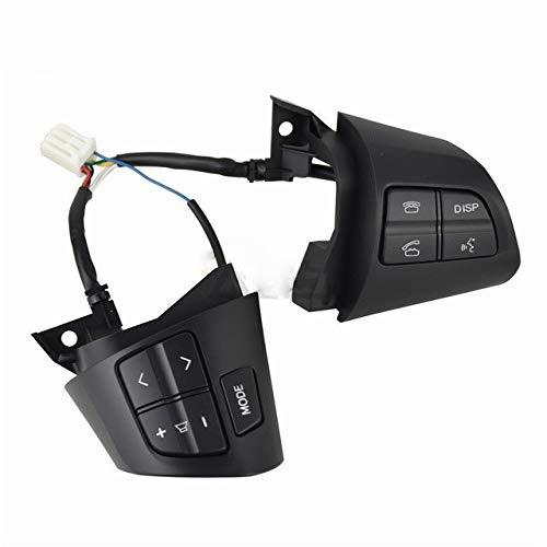 Lenkradsteuerung Multifunktionstaste Tempomat Mult Audio-Steuertaste for das Autolenkrad/Passend for Toyota/Passend for Corolla ADE150 NDE150 NRE150 ZRE15 * ZZE150 2007-2013 Lenkrad Multifunktions von LOHWSTRFG