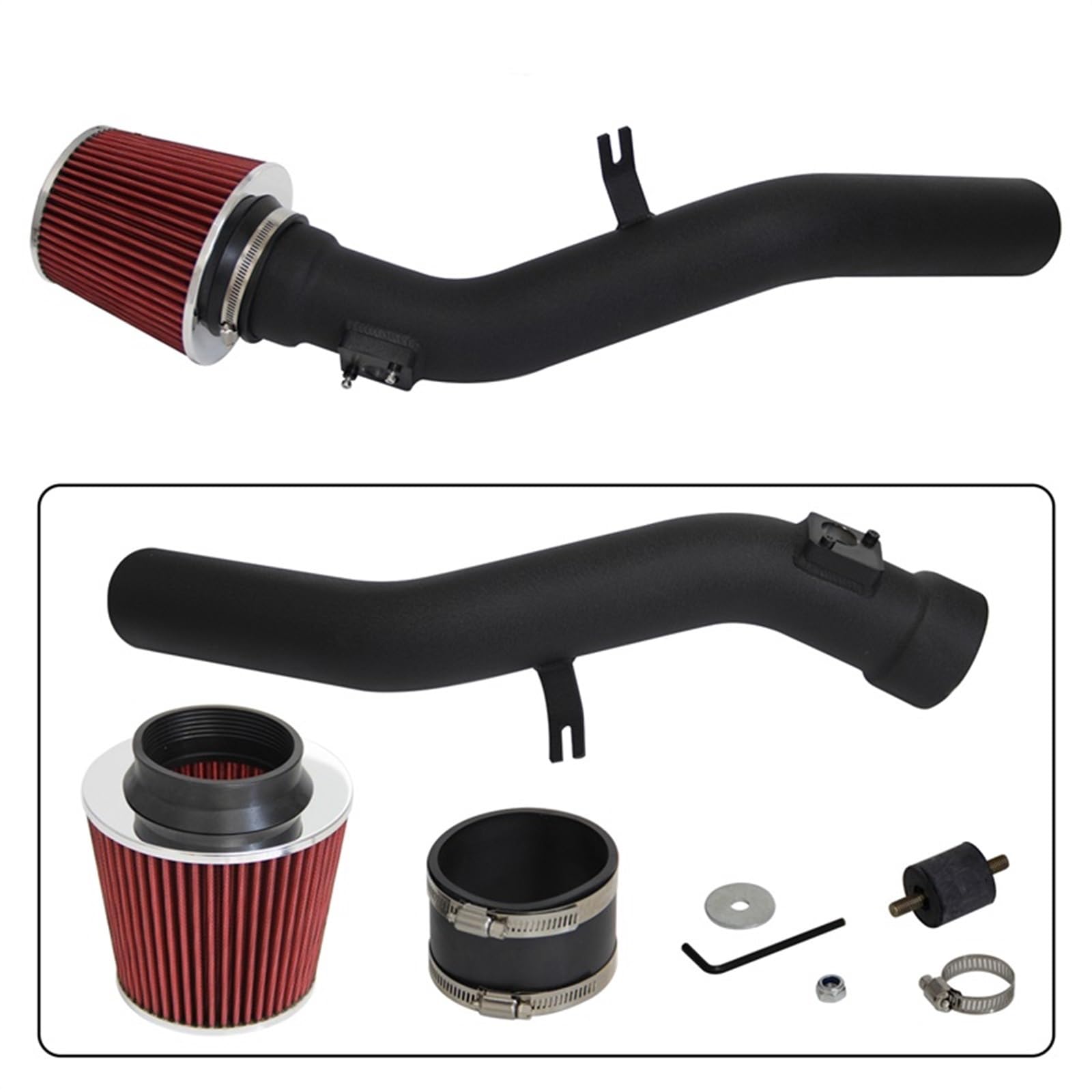 Luftfilter-Ansaugschlauch Kaltluftansaugrohrsatz und Luftfilter/Passend for Lexus IS250 2,5 l 2006–2013 IS350 3,5 l 2006–2011 V6-Motor. Ansaugschlauch Luftfilter für von LOHWSTRFG