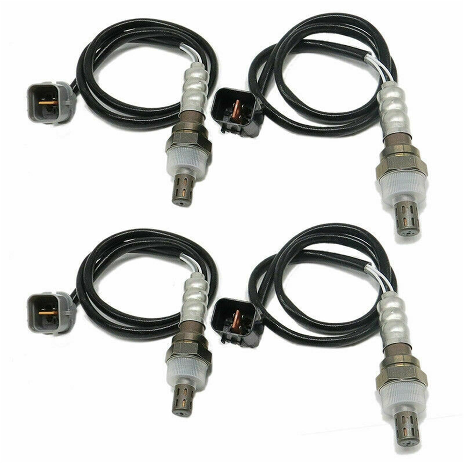 Sauerstoffsensor für Kraftfahrzeuge 4 Stück Upstream + Downstream Lambda O2 Sauerstoffsensor/Passend for Kia Sorento LX EX V6 3.5L 2003 2004 2005 2006 234-4194 234-4166 Sauerstoffsensor von LOHWSTRFG