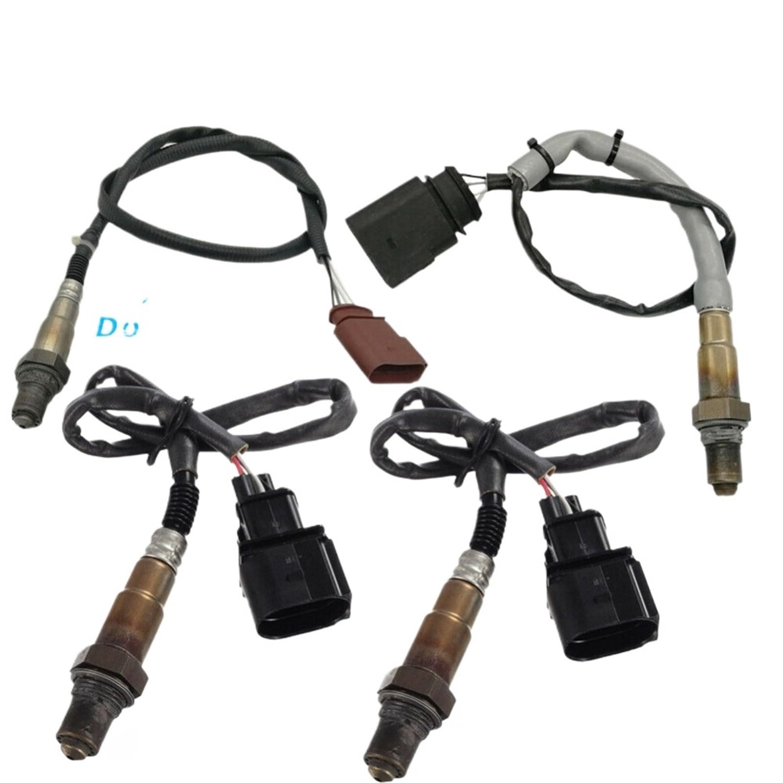 Sauerstoffsensor für Kraftfahrzeuge 4 Stück Upstream & Downstream 234-4809 234-4850 234-5129 234-5129 02 Sauerstoffsensor/Passend for VW Touareg 2004-2006 3.2L V6 Sauerstoffsensor von LOHWSTRFG