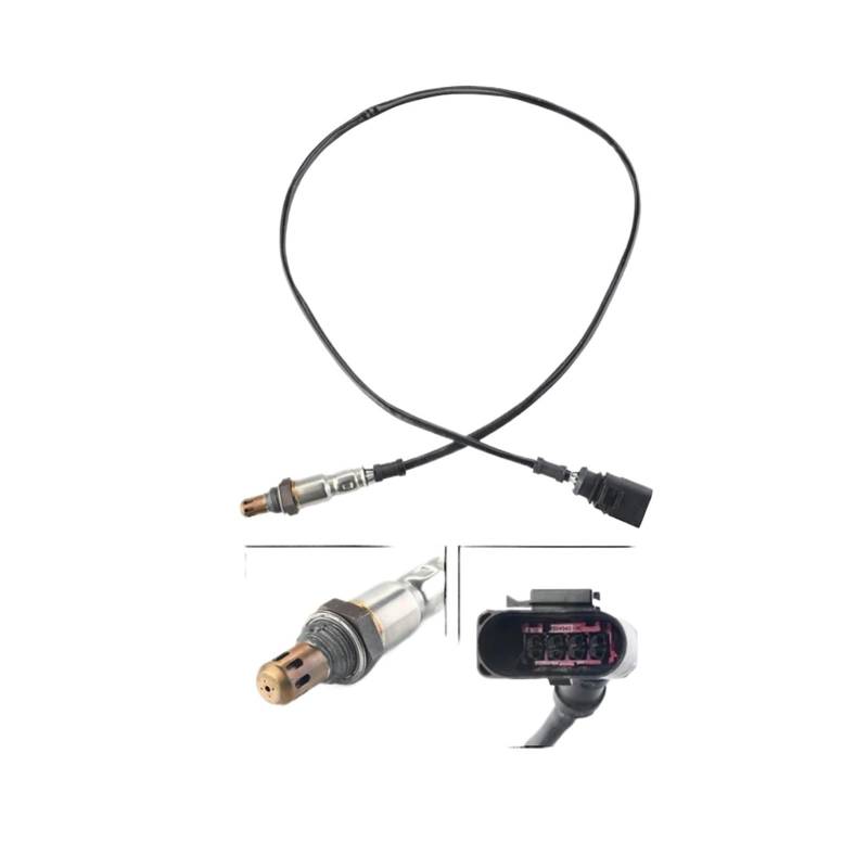 Sauerstoffsensor für Kraftfahrzeuge O2-Sauerstoffsensor 04E906262Q / Passend for VW Volkswagen Jetta 2013 4-Draht-Downstream HINTEN Lambda/Passend for Audi A3 Sportback 8VA Sauerstoffsensor von LOHWSTRFG