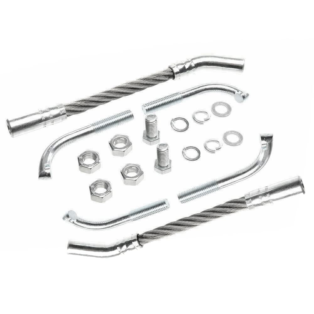 LOISGOO 1Set Snowmobile Snowx - Flex Ice Scratchers Kit Parts Zubehör für Rückwärts- und Non-Reverse-Schneemobile von LOISGOO