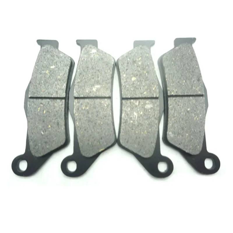 Motorrad Vorne Hinten Bremsbeläge for Bonneville Bobber Schwarz 2018-2021 Bonneville Speed ​​Master 2018-2023 1200cc(2 X Front Brake Pads) von LOKAXXZU