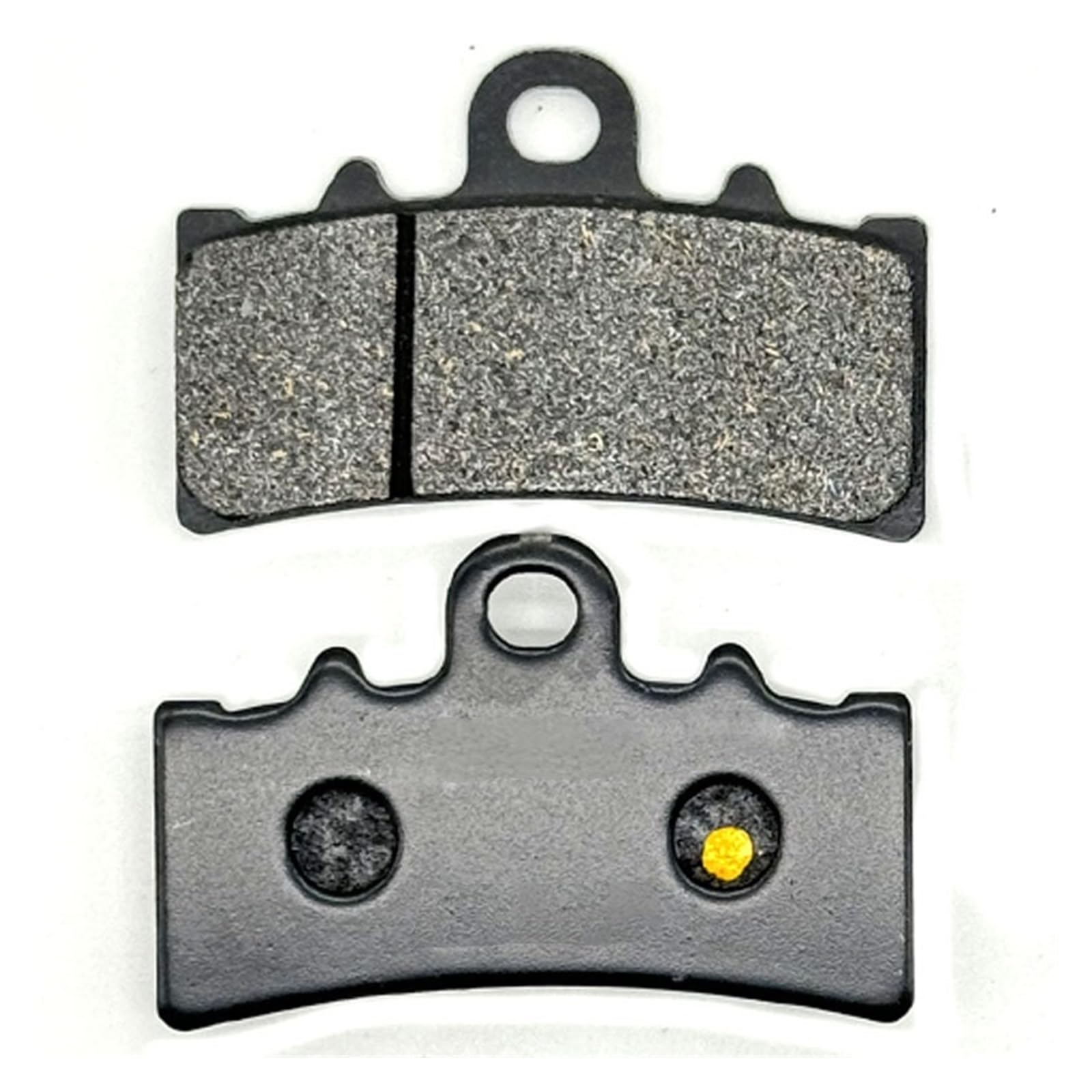 Motorrad Vorne Hinten Bremsbeläge for Caballero Flache Track 125 / Rally 125 / Scrambler 125/500 2022 2023 2024(Front Brake Pads) von LOKAXXZU