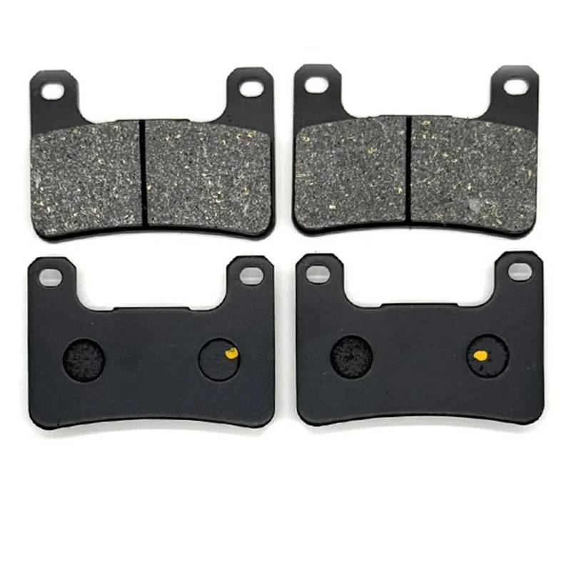 Motorrad Vorne Hinten Bremsbeläge for DL1000A V-Strom 1000 XT 2017-2019 DL1000A V-Strom ABS 2014-2019 DL 1000A DL1000 EIN(2 X Front Brake Pads) von LOKAXXZU